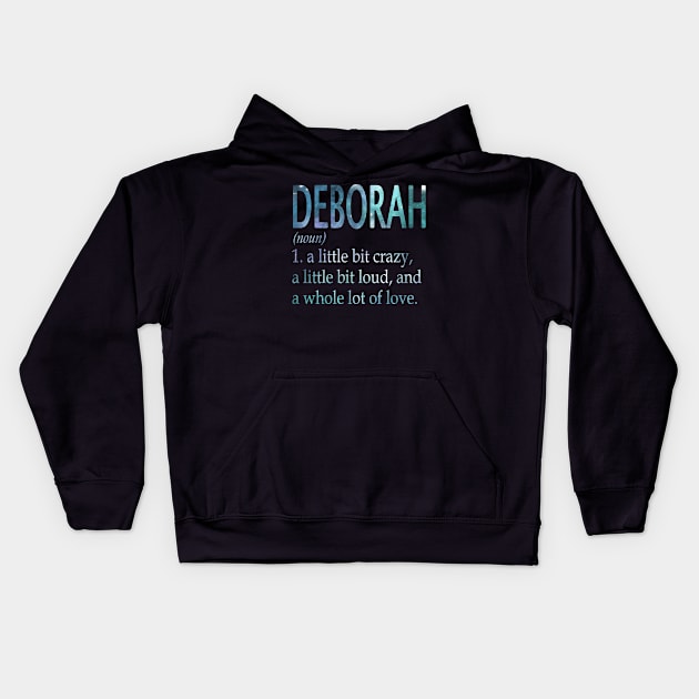 Deborah Kids Hoodie by GrimdraksJokes